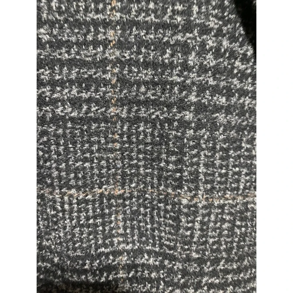 Banana Republic Tweed Blazer 48R Charcoal Wool Blend Sport‎ Coat Tailored